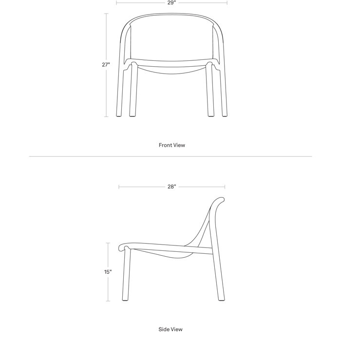 Decade Lounge Chair & Reviews AllModern